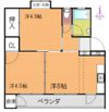 長岡コーポの間取り画像