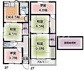 岸和田3丁目貸家の間取り画像