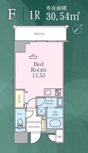 ゼンパレス日本橋の間取り画像