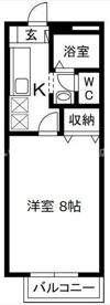 ビューテラス国吉田の間取り画像