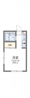 レオパレス中曽根Ⅰの間取り画像