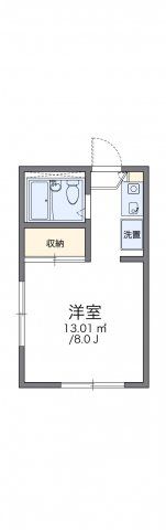 レオパレス中曽根Ⅰの間取り画像
