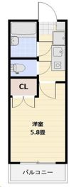 アルフィーネ十日市D棟の間取り画像