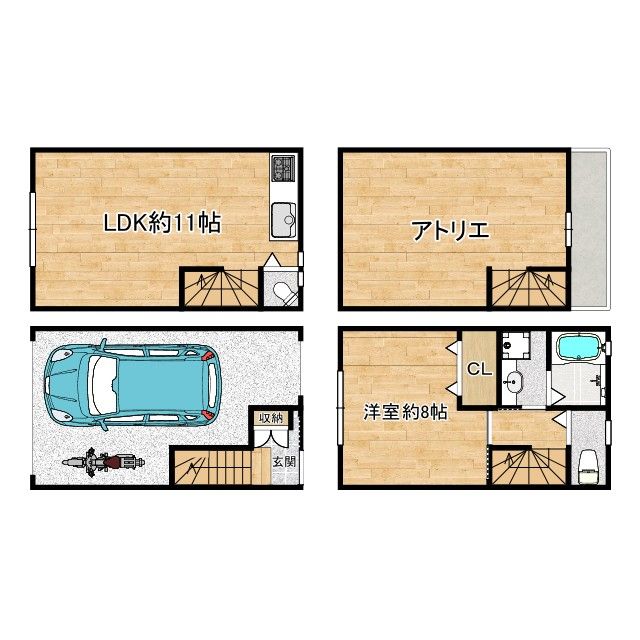 間取図