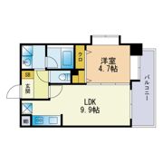コンダクト福岡東の間取り画像