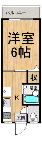 クレセントの間取り画像