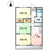 グリーンパーク二木ノ松の間取り画像