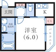 KARIN蓮宮通の間取り画像