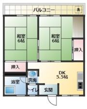 レジデンス寺崎2の間取り画像