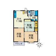 サクラヒルズAの間取り画像