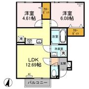 グレイス(富士見)の間取り画像