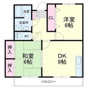 ディアコートの間取り画像