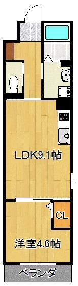 クリンピアMKの間取り画像