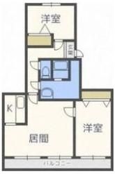 KDマンションⅠの間取り画像