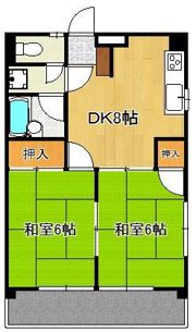 Muu.沖田の間取り画像