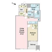 大崎ウエストシティタワーズW棟の間取り画像