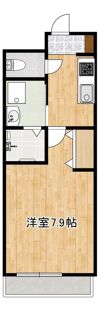 クロノス44熊大北の間取り画像