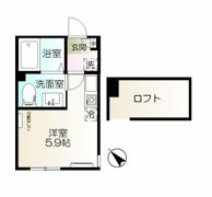 ベイルーム南太田の間取り画像