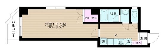 テルミニ菊川の間取り画像