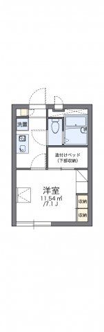 レオパレスシャンブル壱番館の間取り画像