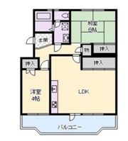 江坂住宅5号棟の間取り画像
