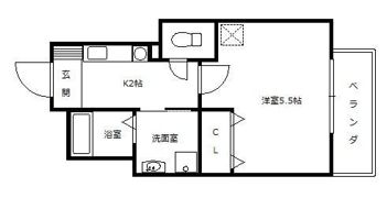 カルム吹田の間取り画像
