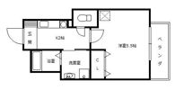 カルム吹田の間取り画像