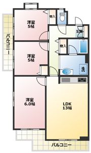 志木アーバンハイツの間取り画像
