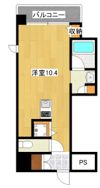 ディアグランデ難波東の間取り画像