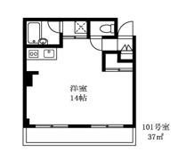 サンクレージュ横浜の間取り画像