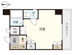 ライオンズマンション京橋の間取り画像