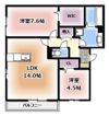 este centelleo hideの間取り画像