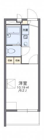 レオパレスアルバⅠの間取り画像