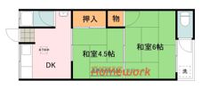 唐池ハイツの間取り画像