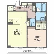 レオナ雅の間取り画像