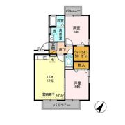 エトワール Aの間取り画像
