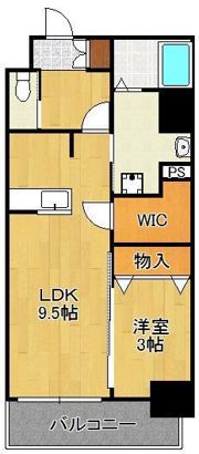 CityCourt折尾の間取り画像