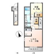 ラフォーレ千草の間取り画像