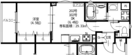 ラモーナ雁屋西町の間取り画像