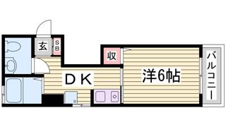 マンション幸宝Ⅱの間取り画像