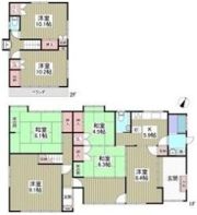 前橋市粕川町戸建ての間取り画像