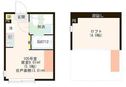 ハーモニーテラス関町Ⅱの間取り画像