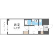 エスリードレジデンス大阪福島サウスフラッツの間取り画像