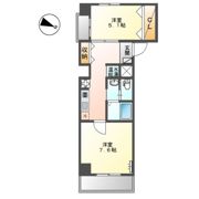 アリウス川崎の間取り画像