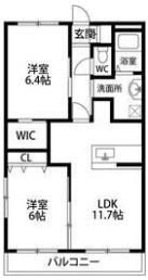 コルベーユの間取り画像