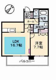 ザ・広島タワーの間取り画像