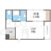 グランイニシオ都島の間取り画像