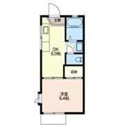 コーポ光Bの間取り画像