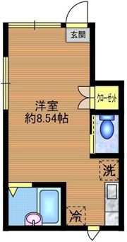 JTテラスハウス五反野の間取り画像