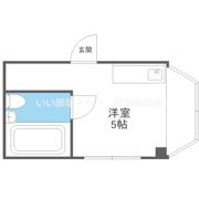 菅栄町レディースマンションの間取り画像